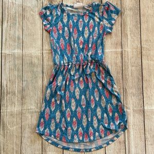 Lularoe Mae Style dress girls size 6
